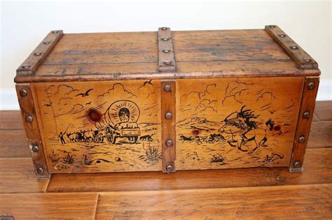 large trunk shaped vintage metal toy boxes|vintage toy storage box for sale .